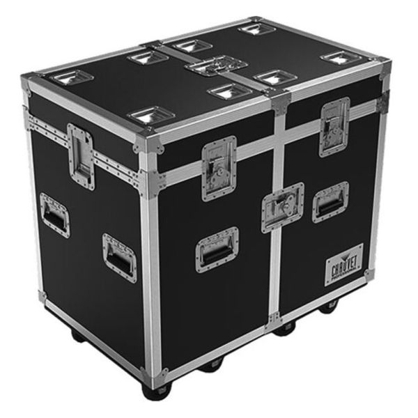 Road Case - Chauvet MK3 Spot/Profile, MK1 Hybrid, Silens 2 Profile, Outcast 1 Hybrid - 2 fixture Case
