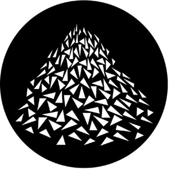Rosco Vanishing Triangles Gobo # 77637
