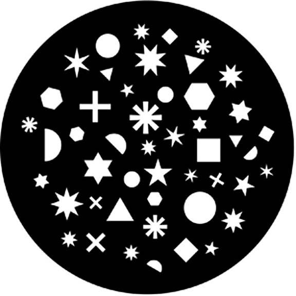 Rosco Shapes Breakup 2 Gobo # 77640