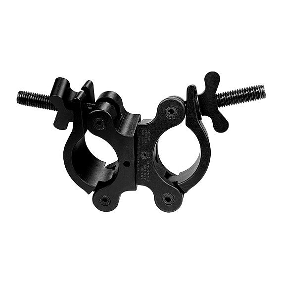 Mega-Coupler, Swivel, Pinned, Black, Nylock