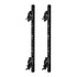 Universal Plasma Mount, Black, Set w/ 4