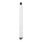 Mega-Drop Down, 9 inch, White, Stainless