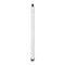 Mega-Drop Down, 12 inch, White, Stainless