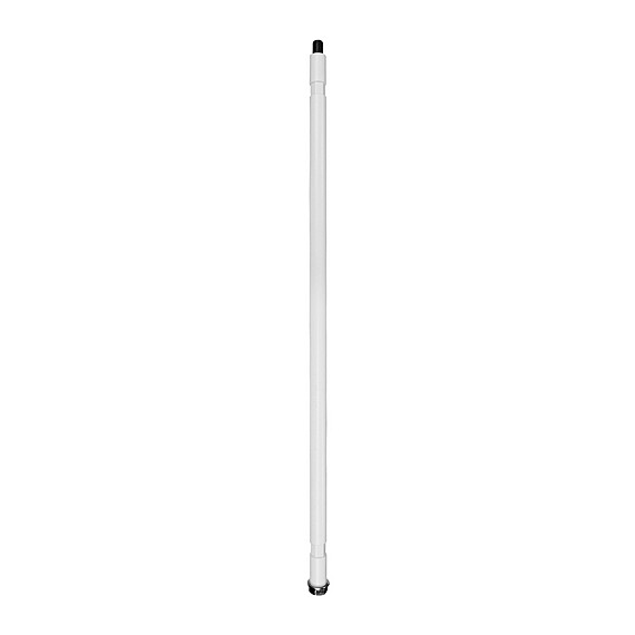 Mega-Drop Down, 24 inch, White, Stainless