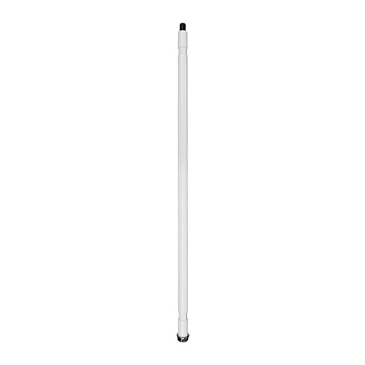 Mega-Drop Down, 24 inch, White, Stainless