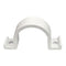 Mega-Pipe Strap, White Powder Coat Finis