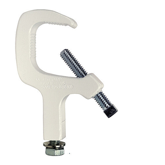 Micro-Clamp Mill Finish, White