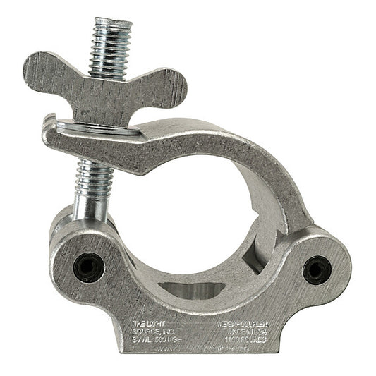 Mega-Coupler, 3/8", Mill Finish, Nyloc Nut