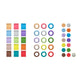 Sennheiser EW-D Color Coding Set