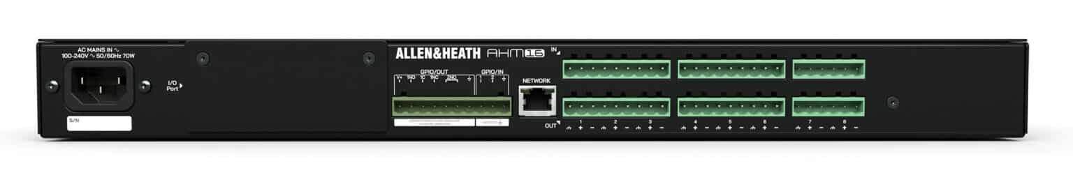 Allen & Heath AHM-16 Audio Matrix Processor