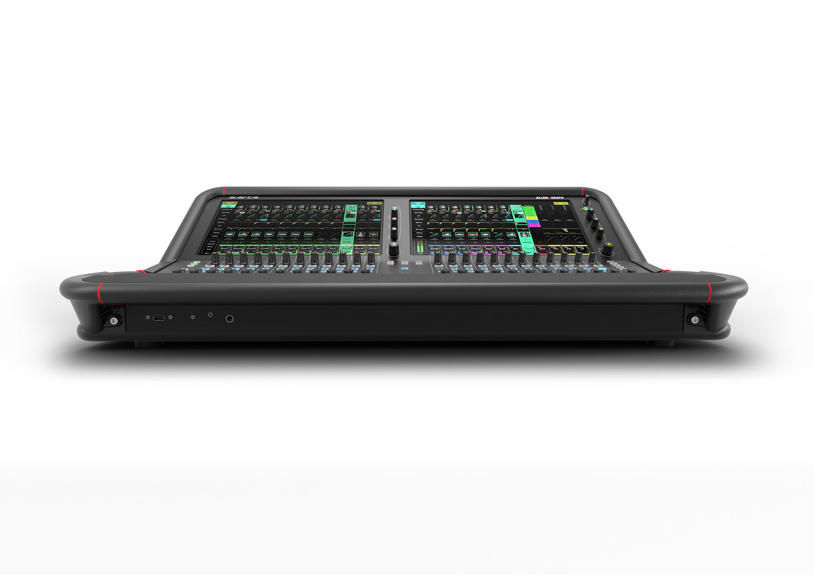 Allen & Heath Avantis w/ Case - 96kHz FPGA processing, 64 Input Channels, 24 Faders / 6 Layers, 42 Mix busses, Dual 15.6-inch