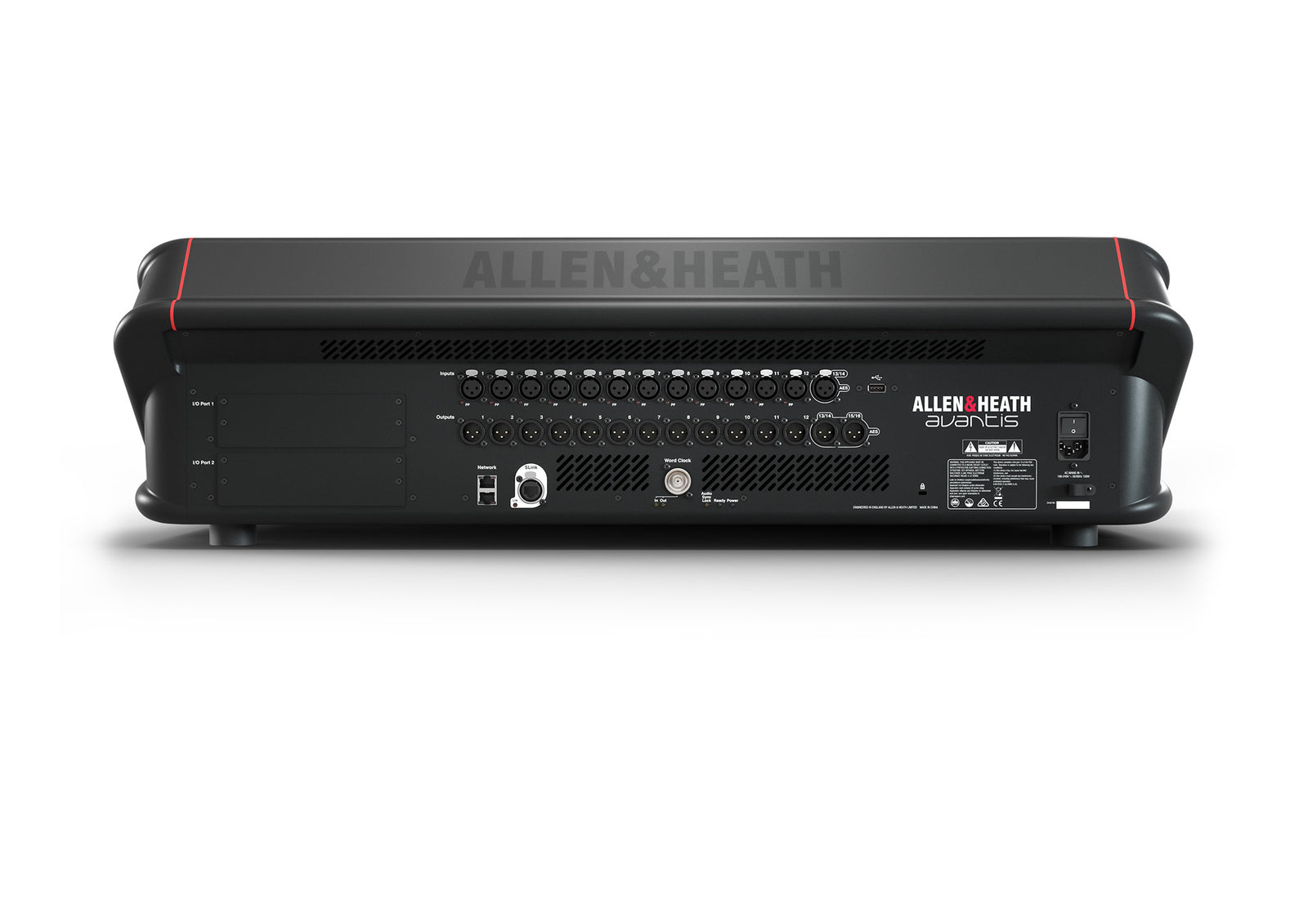 Allen & Heath Avantis w/ Case - 96kHz FPGA processing, 64 Input Channels, 24 Faders / 6 Layers, 42 Mix busses, Dual 15.6-inch