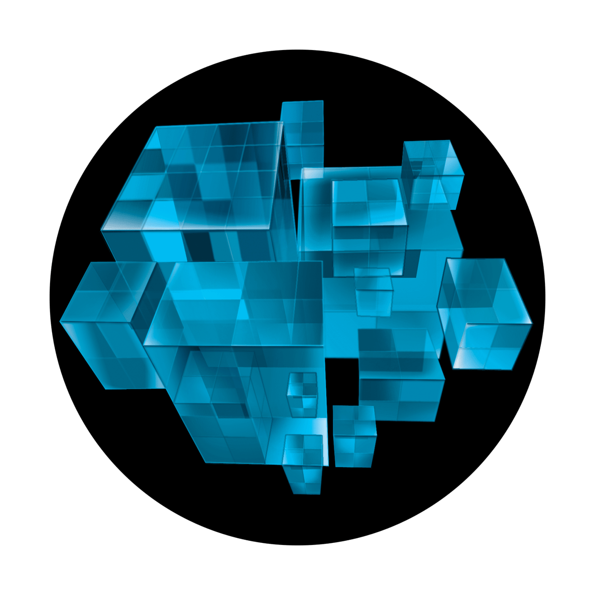 C2-0115 Blue Glass House