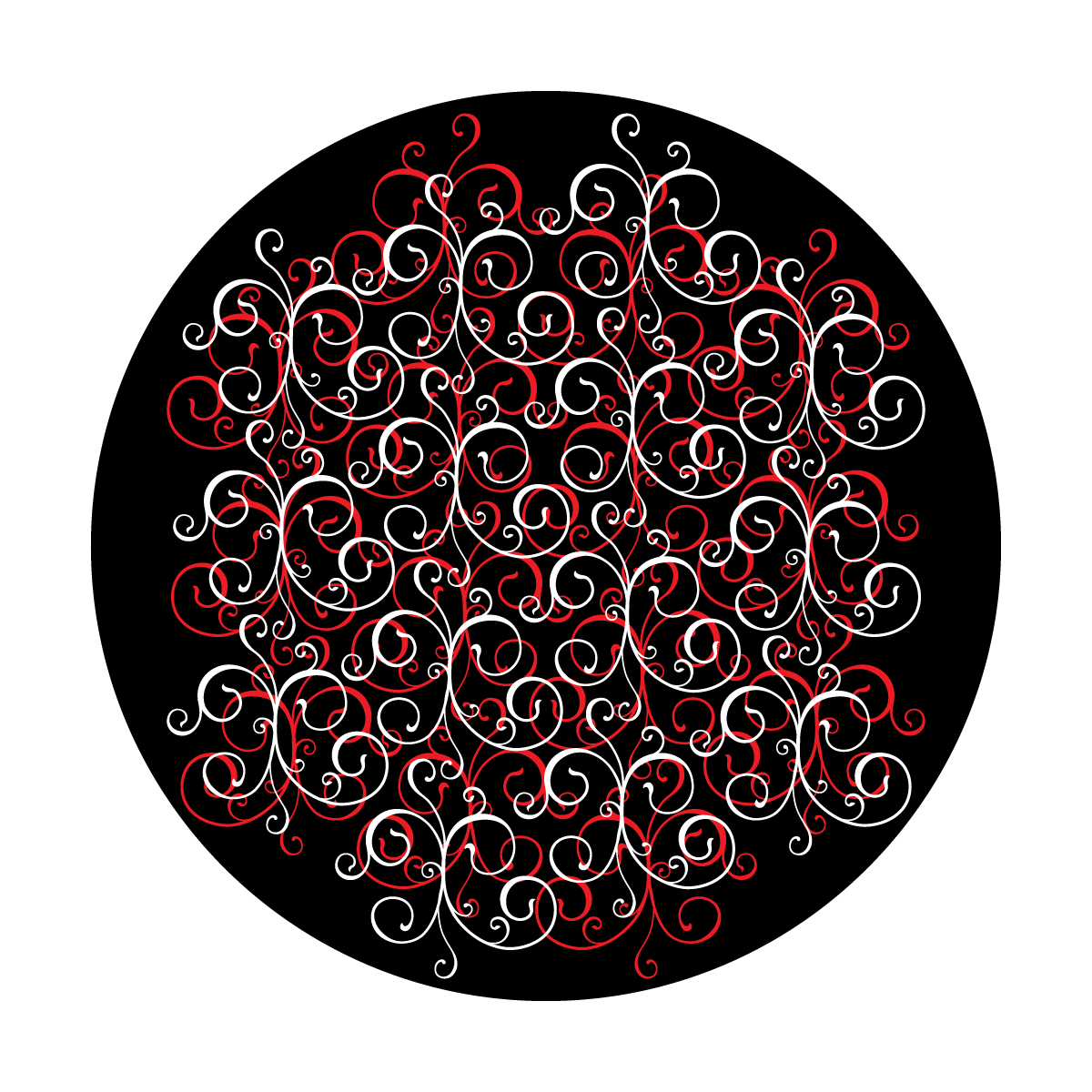 C2-0148 Red Elegant Curls