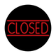 C2-1124 Closed Neon Sign