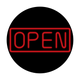 C2-1129 Open Neon Sign