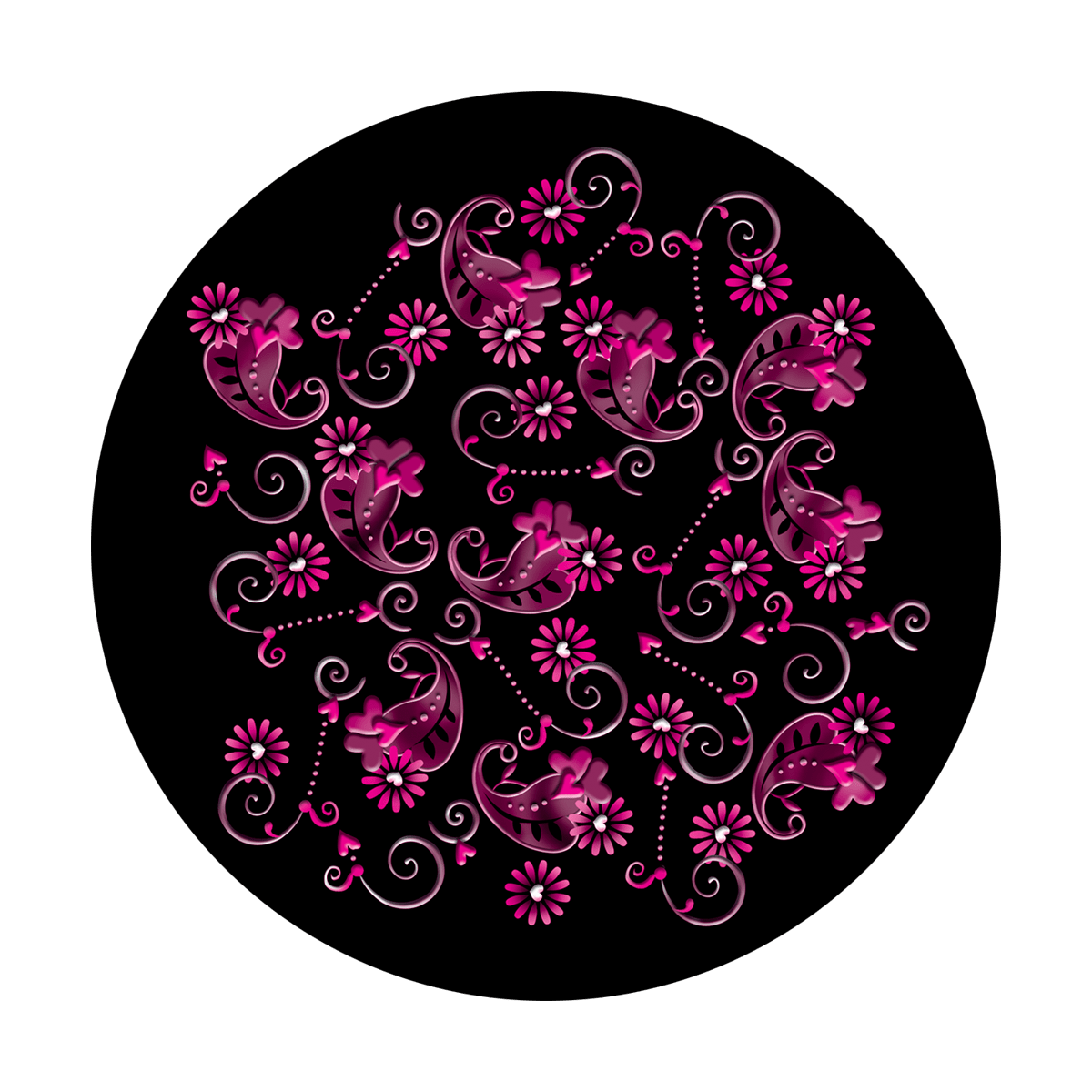 C2-1131 Pink Paisley