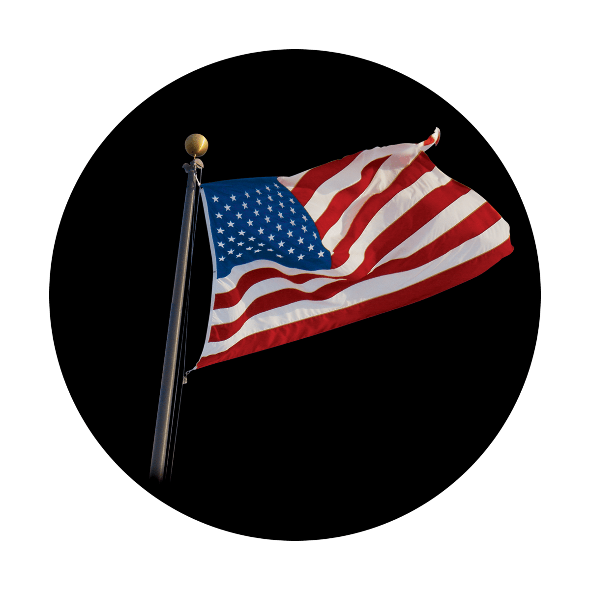 CS-0045 U.S. Waving Flag