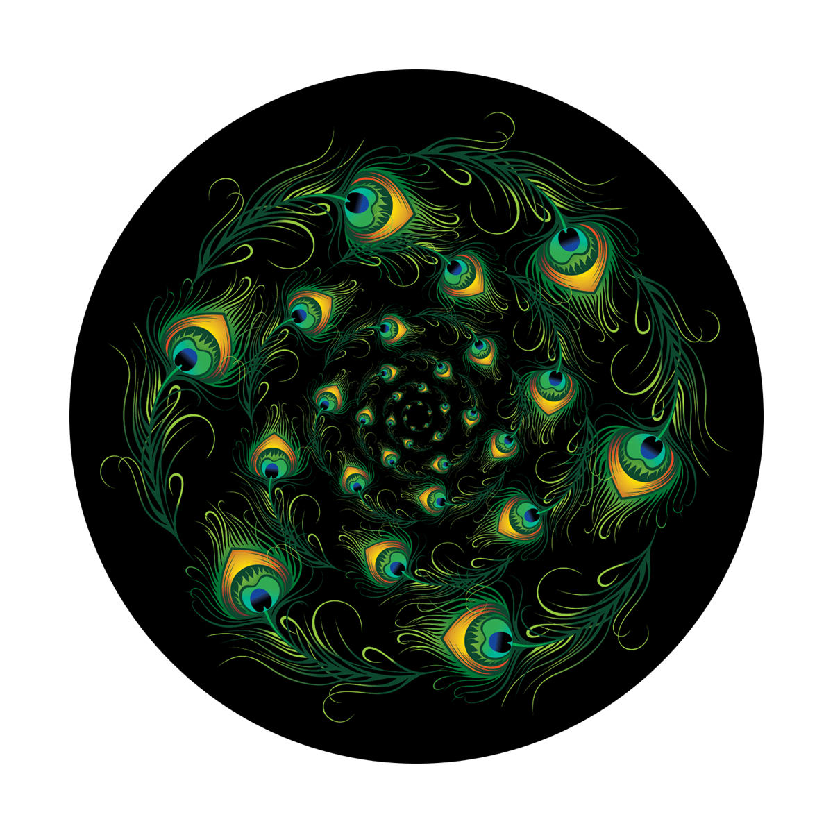 CS-3441 Peacock Eyes