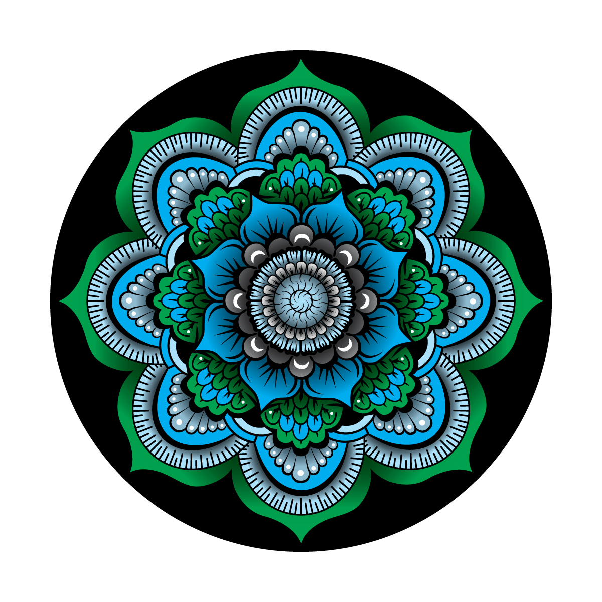 CS-3445 Emerald Bloom