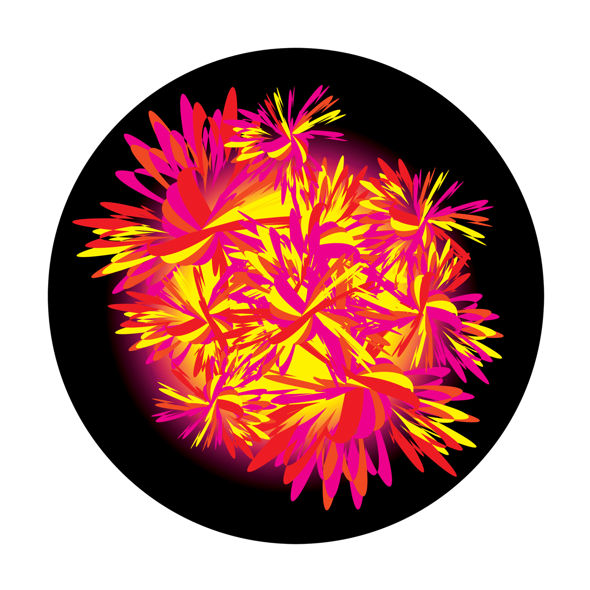 CS-3524 Crepe Paper Flowers