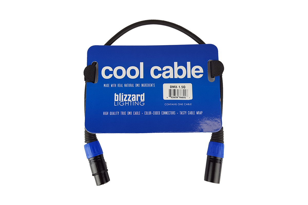 Blizzard Cool Cable 3-Pin DMX Cable