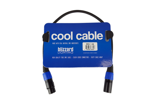 Blizzard Cool Cable 3-Pin DMX Cable