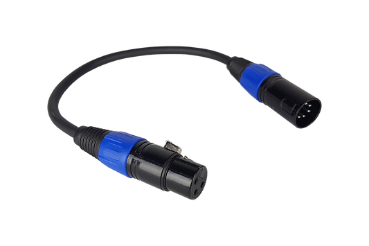 Blizzard Cool Cable 3-Pin-F to 5-Pin-M DMX converter cable