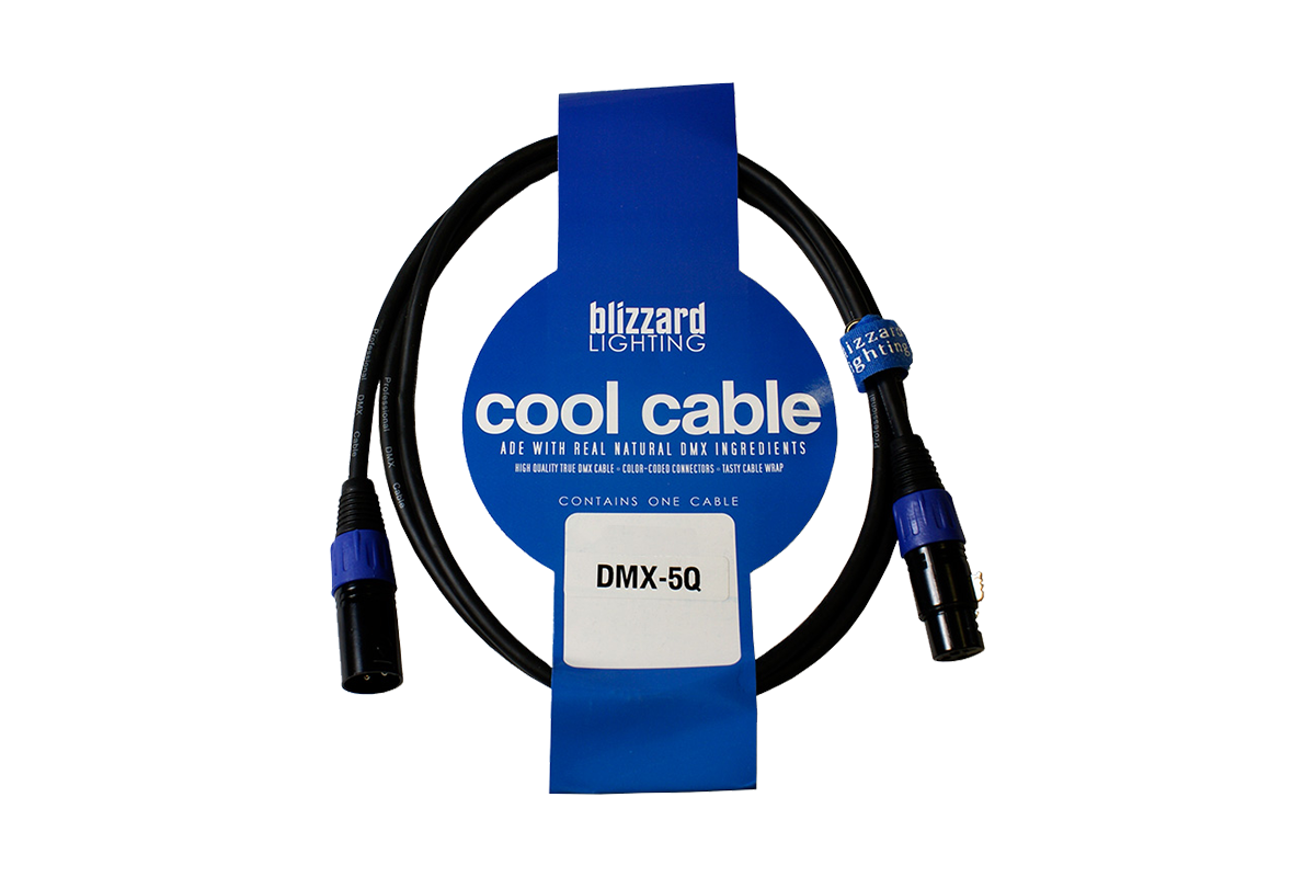 Blizzard Cool Cable 5-pin DMX Cable