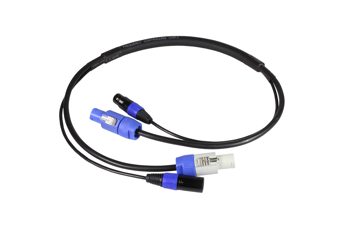 Blizzard Cool Cable Combo Cable -  DMX 3-pin / PowerCON