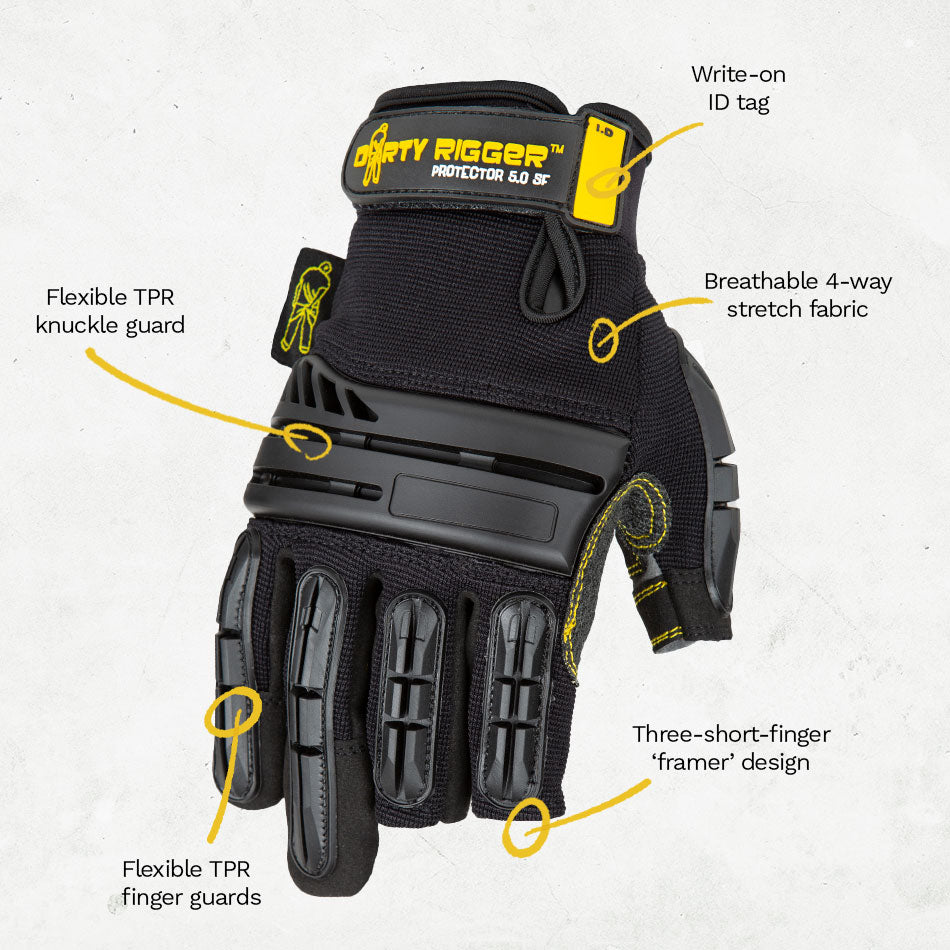 Protector 5.0 Heavy Duty Gloves (framer)