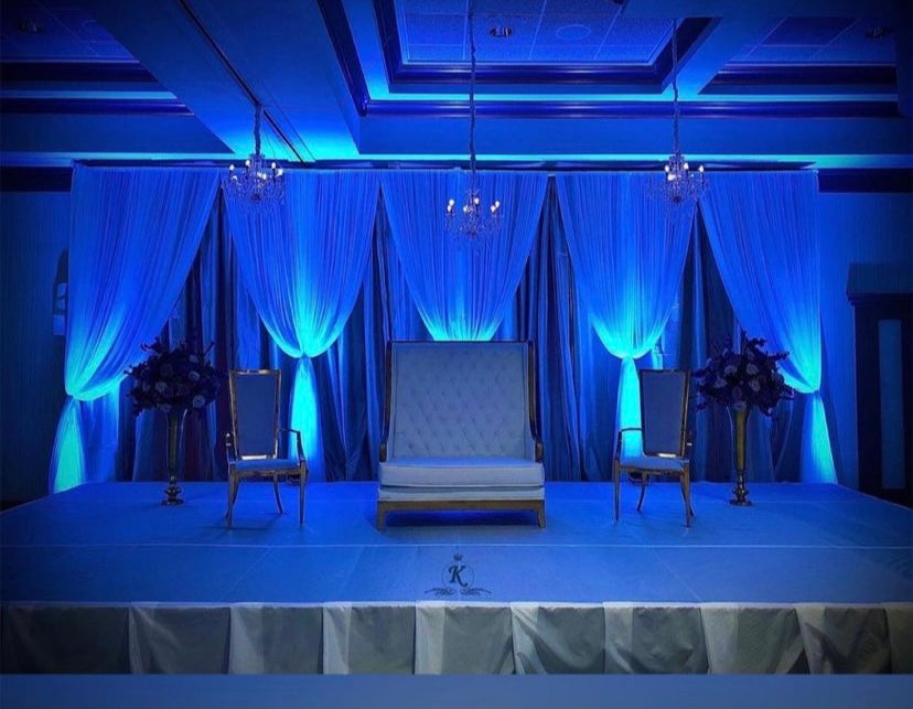 Econ 6×18 IP (Battery/Wireless) PACKAGE of 8 IP65 Par Uplight RGBWA+UV