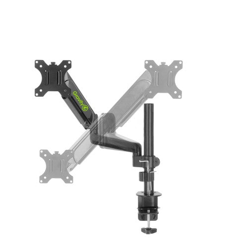 GRAVITY Monitor Mount, Tabletop-Mount, Swivel Arm