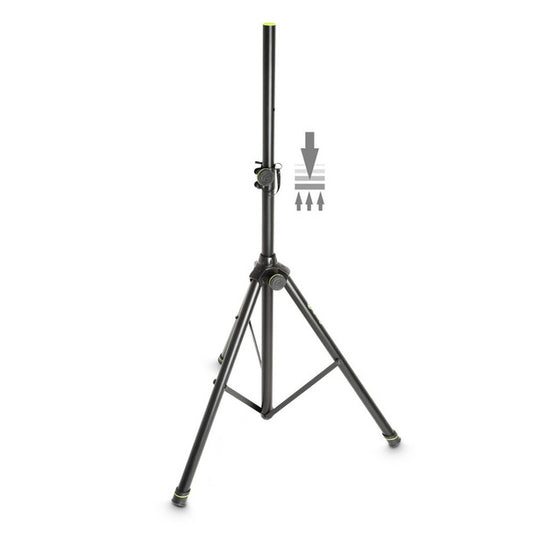 GRAVITY Pneumatic Speaker Stand, 110 lb load - Up to 6.3 ft