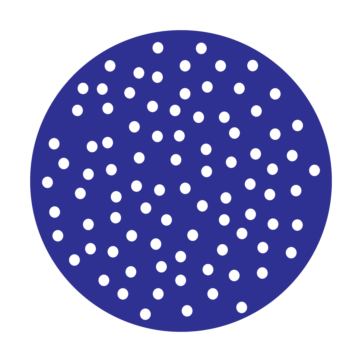 HE-2019 Indigo Dots