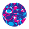 HE-2030-HE-2031 Cyan Lava and Magenta Lava