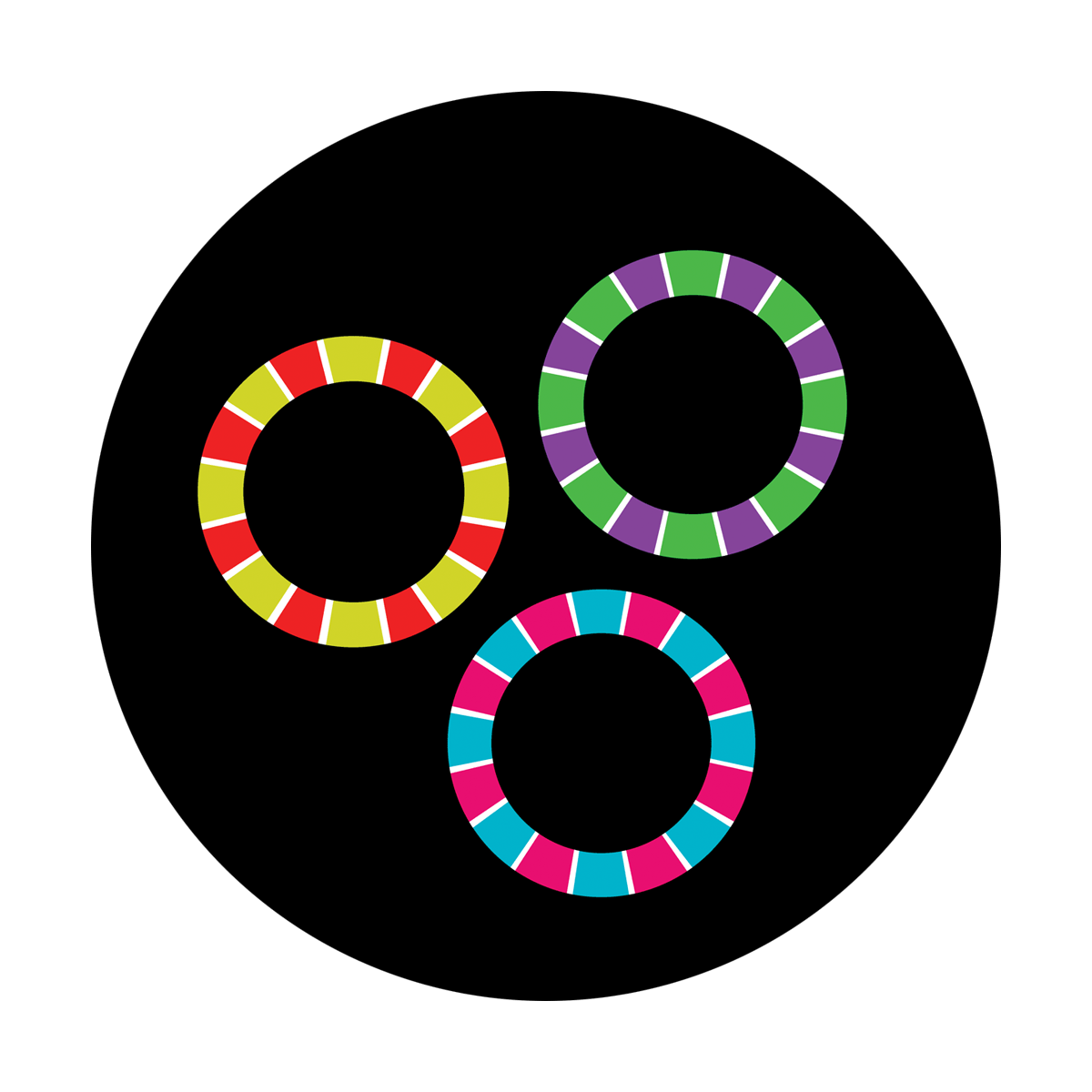 HE-3002 Circus Multicolor