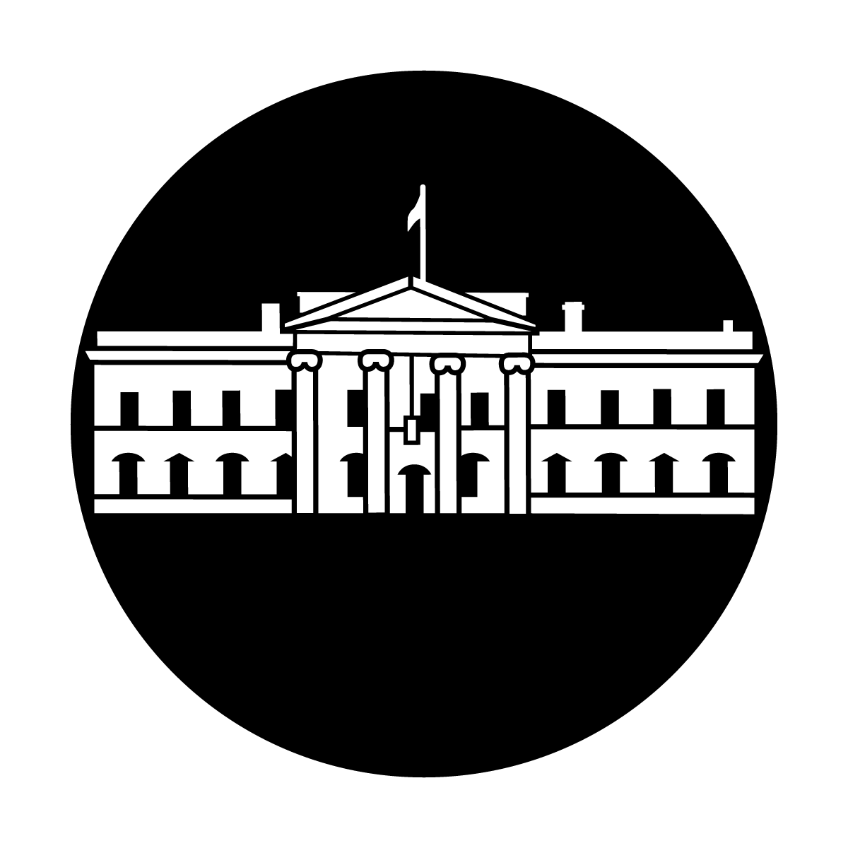 ME-1237 America - White House