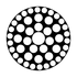 ME-2111 Dots Pattern Round