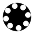 ME-2290 Dots In Circle Large