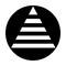 ME-2380 Striped Triangle