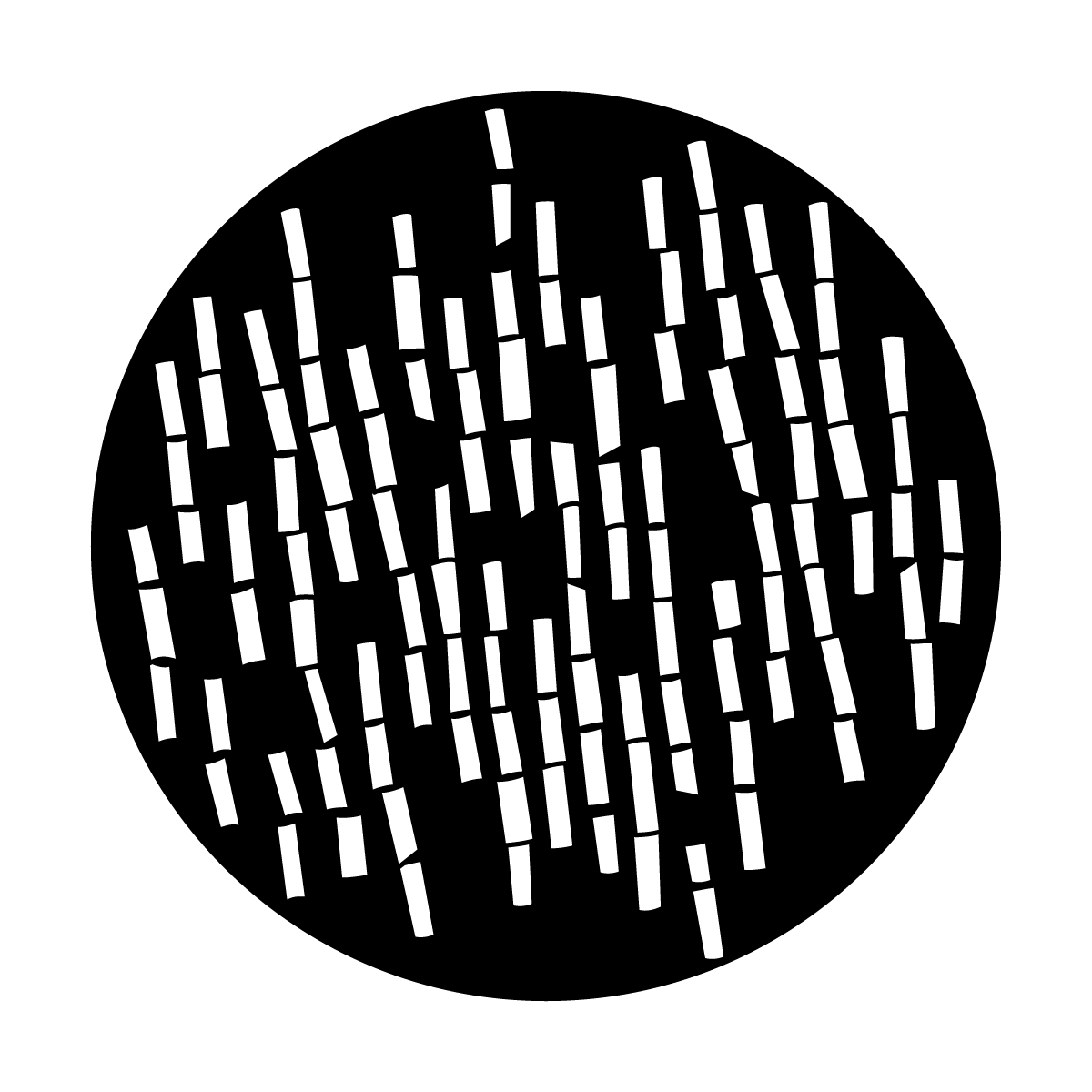 ME-2556 Scattered Bamboo Stems