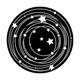 ME-2572 Star Hoops