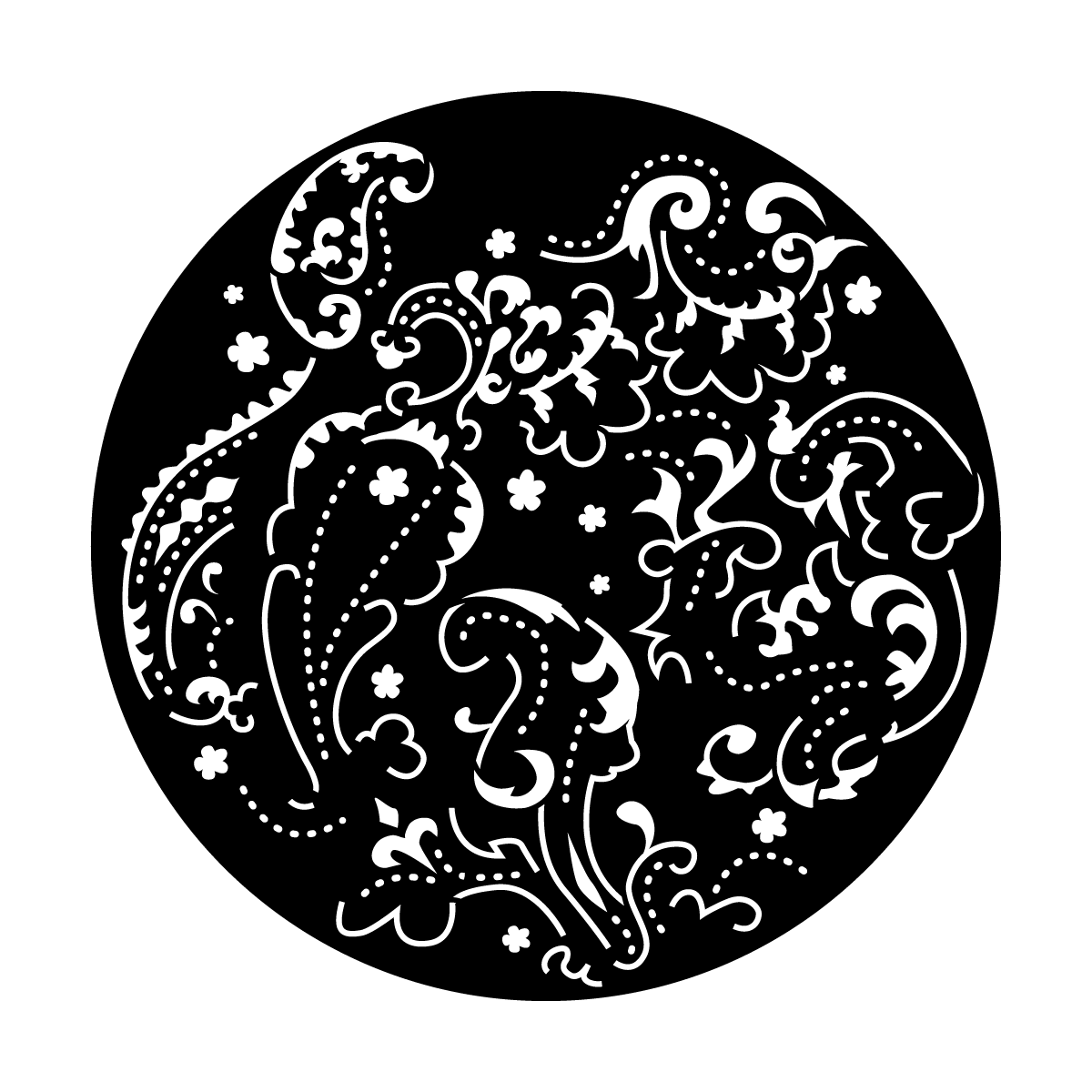 ME-2579 Feminine Paisley