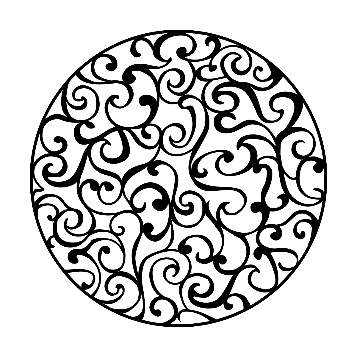 ME-2586 Curly Art