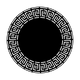 ME-2595 Grecian Key Circle