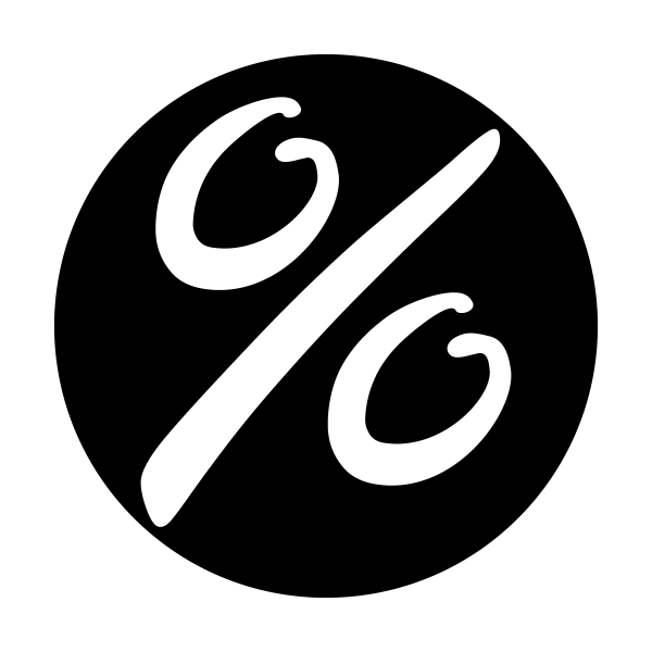 ME-4128 Sign - Percent