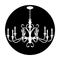 ME-4244 Candlelit Chandelier