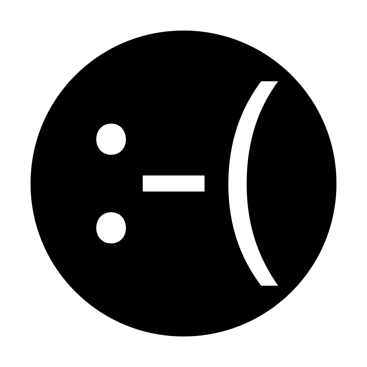 ME-4278 Text - Frown