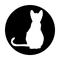 ME-9109 Cat Silhouette